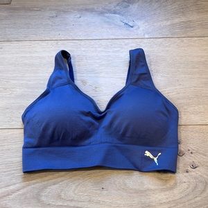 PUMA Sports Bra in Purple | Size Medium